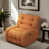 Orange Faux Leather