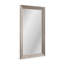Pondering Rectangle Solid Wood Beveled Mirror