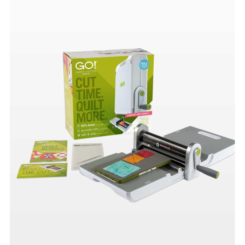 June Tailor Accuquilt GO! Ensemble de démarrage Quilt As You Go