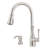 Wheaton Pull-Down Single Handle Kitchen Faucet-35197966
