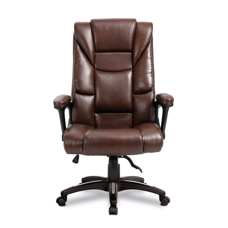 Symple Stuff Executive Chair, Brown