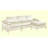 Tieson 101.2'' Velvet Sofa-264870803