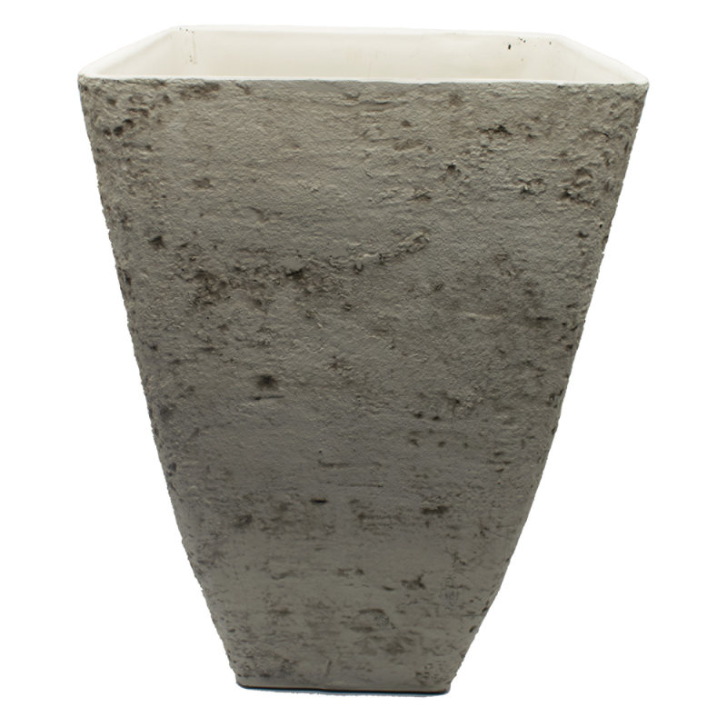 Waqaar Pot Planter, White Birch, 23.75" H x 16" W x 16" D