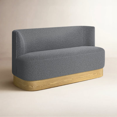 Kenta Polyester Blend Upholstered Bench
