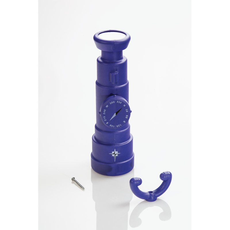 Plastic Playset Telescope, Hardware Included, Violet
