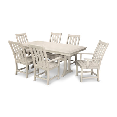 Vineyard 7-Piece Arm Chair Dining Set