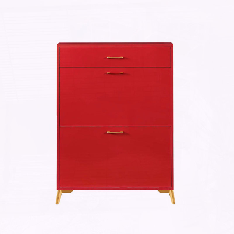 Armoire à chaussures avec tiroirs rabattables