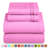 Double Brushed Hotel Luxury Sheet Set with Extra Soft Sheets & Pillowcases-1613557795-1613557811