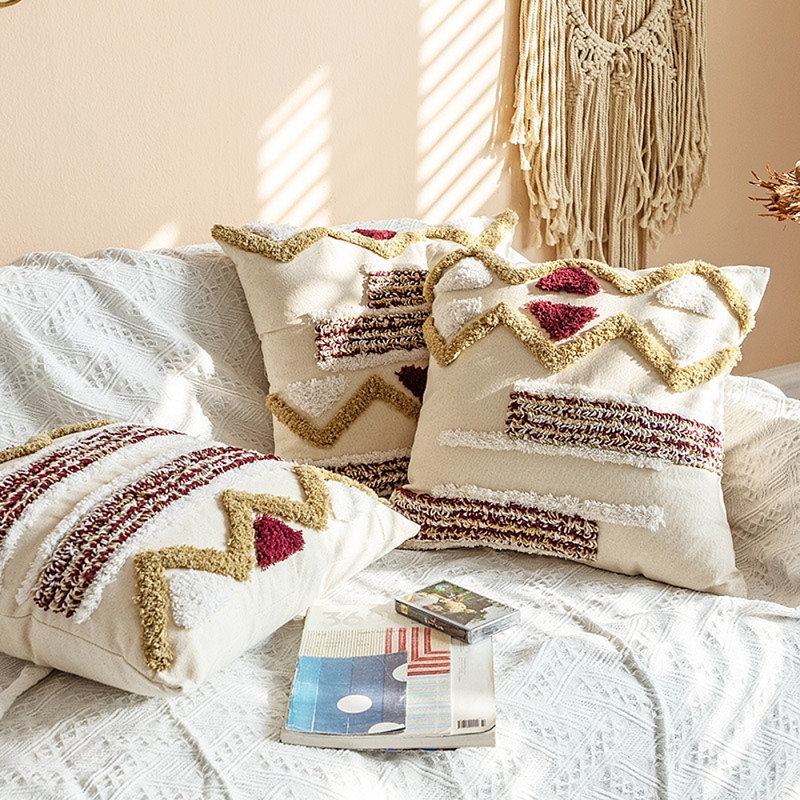  Housse de coussin unie