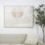 «Minimalist Mid Century Modern Abstract - Floater Frame», impression sur toile