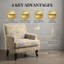 Fauteuil club Madison Park Colton-920337191