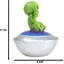 UFO Extra Terrestrial Roswell Alien On Spaceship Trinket Box Figurine