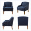 Ensemble de 2 fauteuils rembourrés-133140711