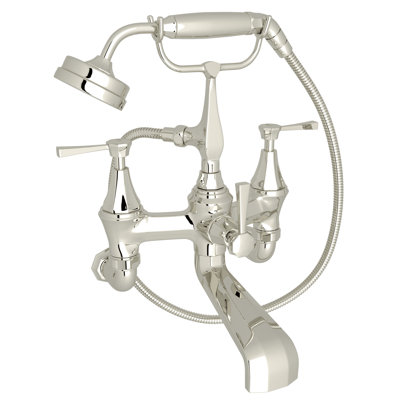 Deco Exposed Wall Mount Tub Filler