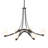 Oval Ribbon 6 - Light Shaded Classic/Traditional Chandelier-770869138-770869146
