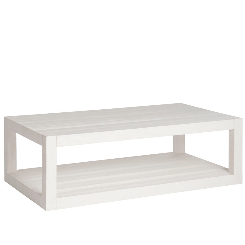 Hermosa Solid Wood Coffee Table, 17" H x 50" L x 28" W