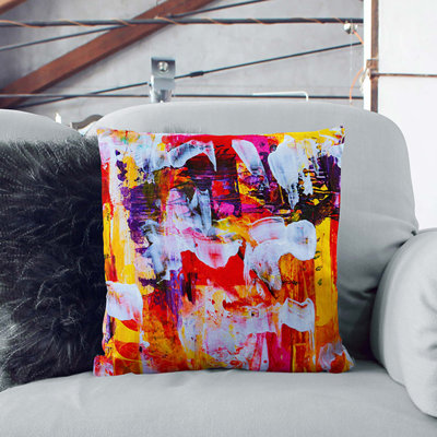 Abstract Square Cushion