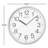 QXA756WLH Wall Clock, White-50514075
