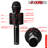 5 Core Bluetooth Wireless Karaoke Microphone All-in-One Portable Handheld Mic with Speaker Recorder Microfono Inalambrico-92388970