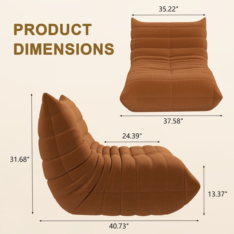 Fauteuil à billes 37 po