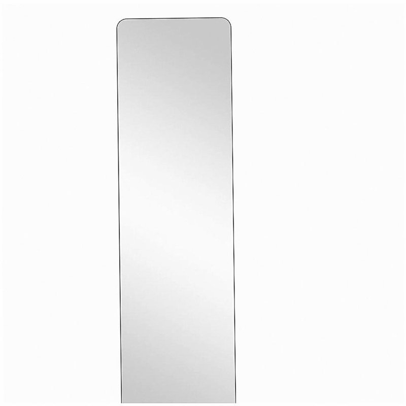56x15 inches wall-hanging circular corner dressing mirror, high-quality 5mm silver mirror, shatterproof glass