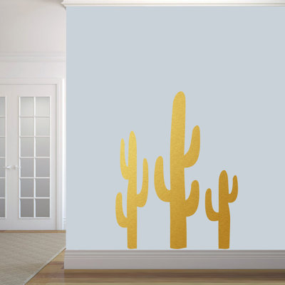 Adhésif décoratif cactus