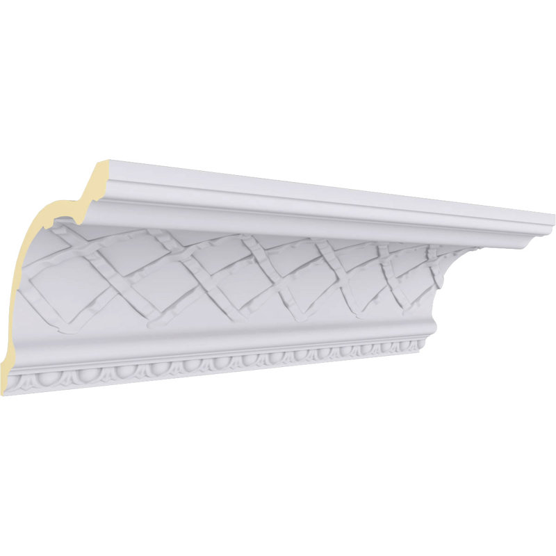 Moulure couronnée Brightton H 7 3/4 po x P 9 po x P 11 7/8 po x L 94 1/2 po
