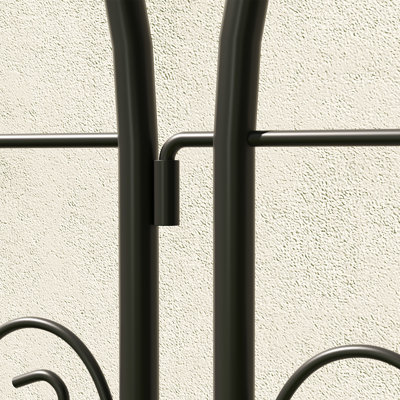 Outsunny Set of 2 Metal Garden Trellis, 150 x 50 cm, Bird Design