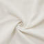 Canapé 2 places en tissu chenille blanc avec coussins lombaires Living Design