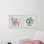 «Beauty Starts Here Diptych», ensemble de 2 reproductions d'art graphique encadrées