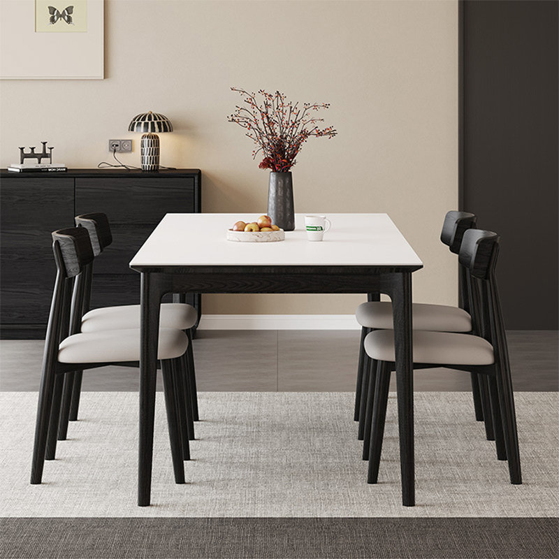 Ensemble de table de salle à manger 4 pièces Wickman, 29.53"H x 51.18"L x 31.5"W