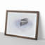 Reflection of a Boat in Abstract - Picture Frame Graphic Art Print-55778349-55778357