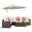 Yancey 5 Seater Rattan Corner Sofa Set