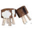 Solid Wood Accent Stool