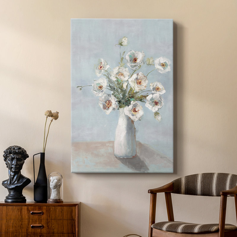 Les plus jolis coquelicots - galerie Cavas sur mesure, H 18 po x l 12 po
