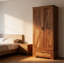 Armoire de cuisine, armoire avec tablettes réglables