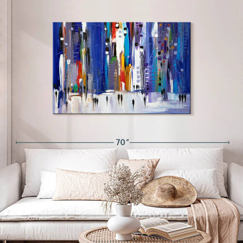Avery Night City, 30" H x 45" W