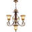 Alborz 4 - Light Bronze Chandelier