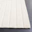 Tapis ivoire en laine / coton touffeté à la main Nicoleann-672815002