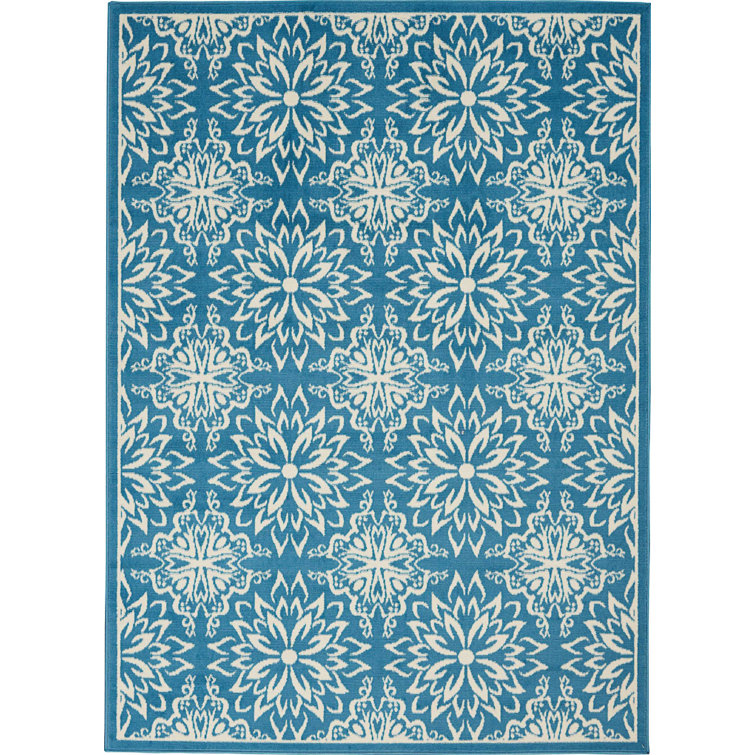 Yurig Floral Indoor Rug