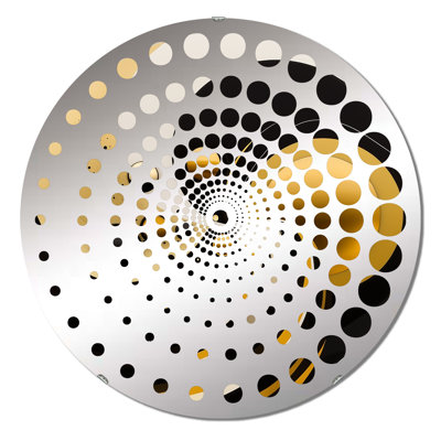 Arowana - Miroir mural spiralé