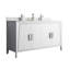 Ensemble de meuble-lavabo double 59 po Heyer-982938942