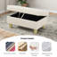 Repose-pieds avec rangement en faux cuir-1098297458