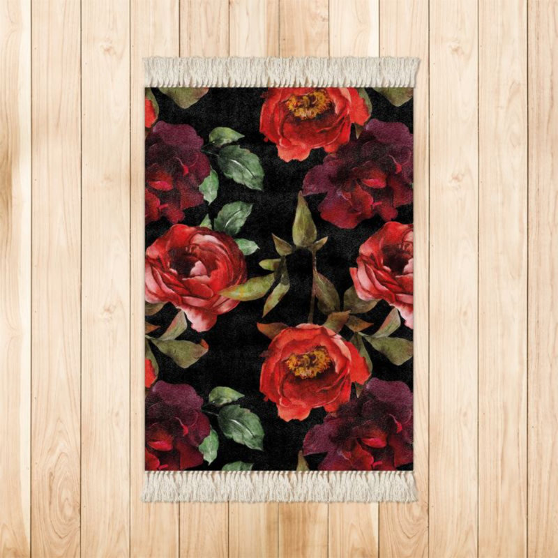 Aneel Floral 128cm X 290cm Area Rug