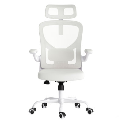Ergonomic Office Chair, Home Office Desk Chair With Headrest, High Back Computer Chair With Armrests And Adjustable Lumbar Support For Home Office Study Room