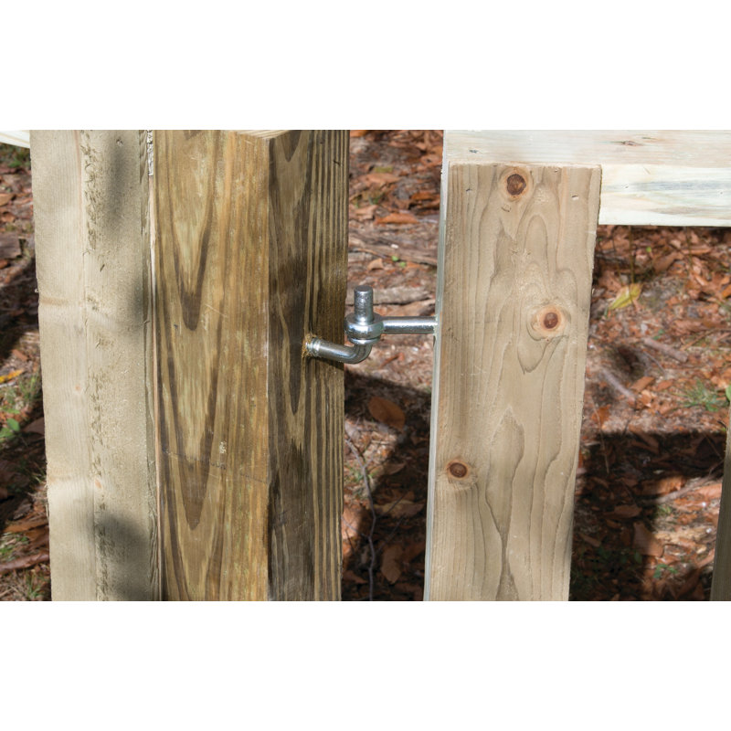 Barrette Outdoor Living 9.312 in x 2.25 in Screw Hook and Eye Hinge