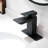 Single-Hole Bathroom Faucet with Drain Assembly, Single-handle Bathroom Sink Faucet