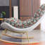 Chaise berçante avec motif nordique à bascule