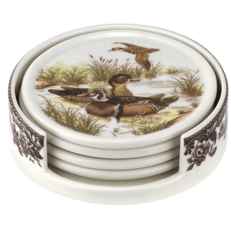 Sous-verre en céramique Spode Woodland St W / Hldr