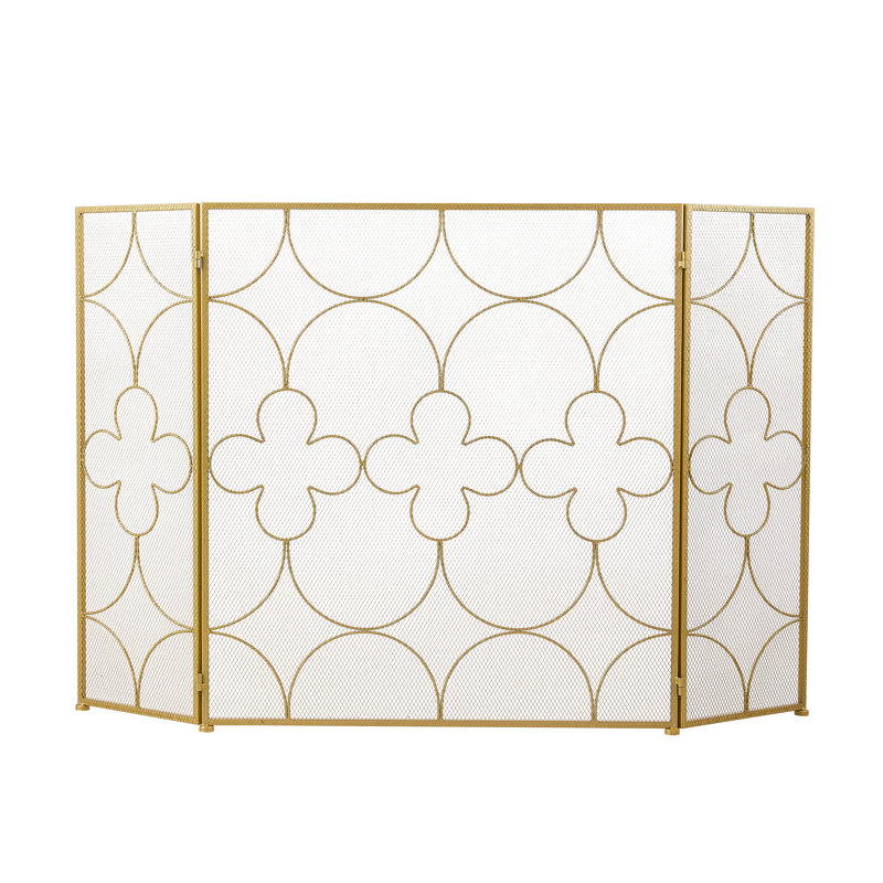 3 Iron Fireplace Door